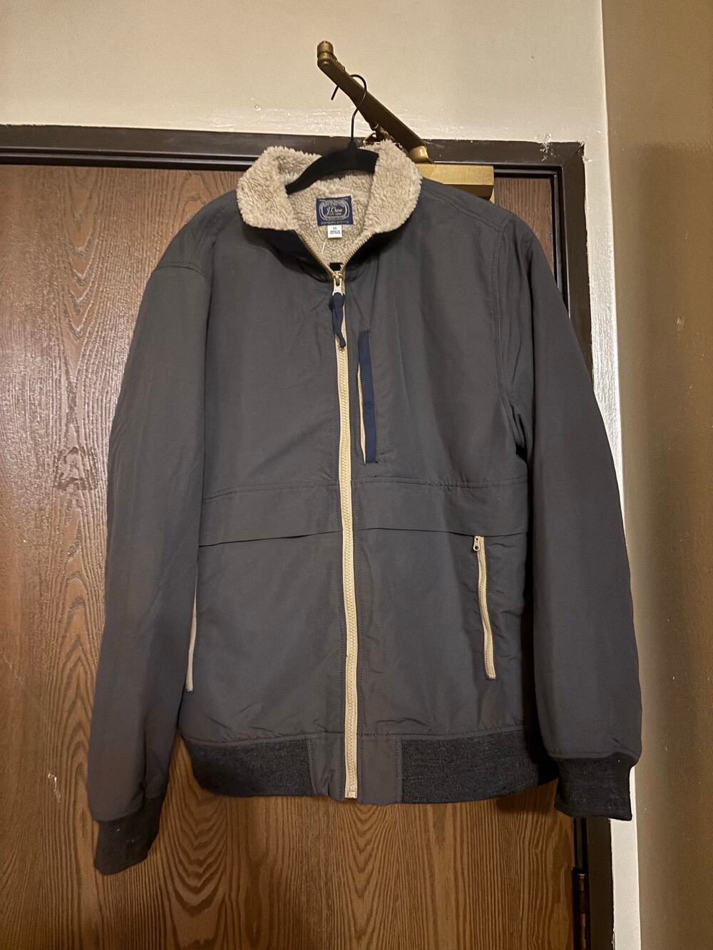 NWT J. Crew Fall Winter Sherpa Lined Outerwear Jacket